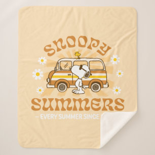 Road Trippin   Erdnüsse Snoopy Summers Sherpadecke