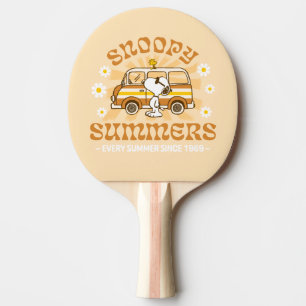 Road Trippin Erdnüsse Snoopy Summers Tischtennis Schläger