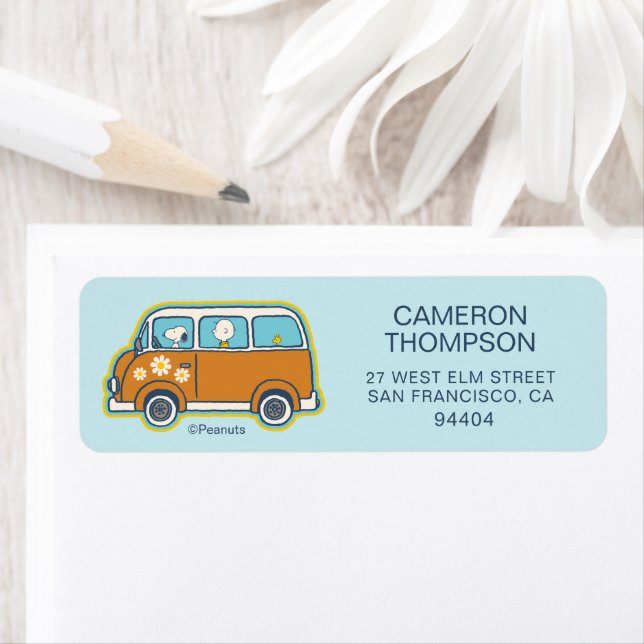 Road Trippin | Peanuts Road Trip Van (Insitu)