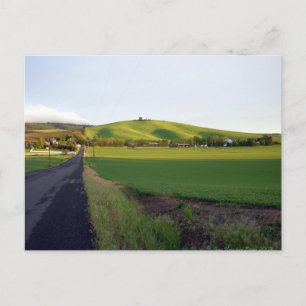 Road Zuhause Postkarte