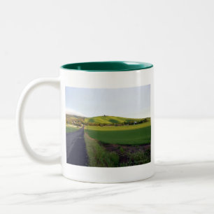 Road Zuhause Zweifarbige Tasse