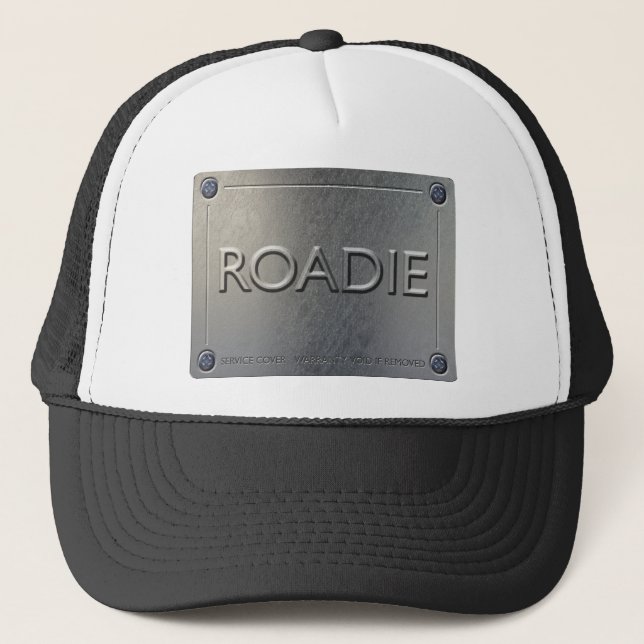 ROADIE Kappe - Metallplattenentwurf (Vorderseite)