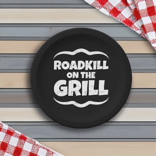 Roadkill auf dem Grill - Sommer GRILLEN Party Pappteller