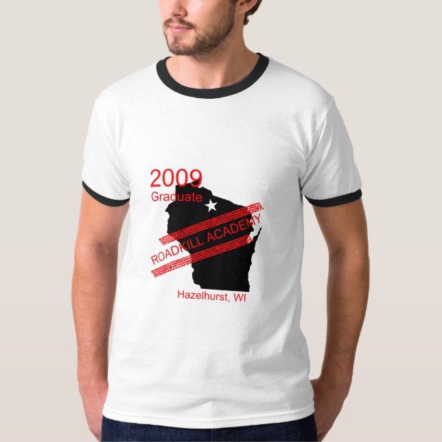 Roadkill Hochschulabsolvent 2009 T-Shirt (Vorderseite)