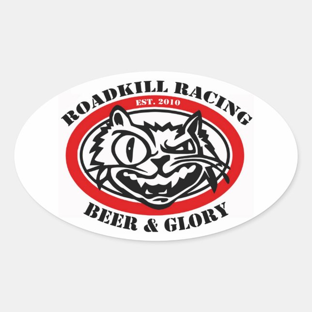 Roadkill Racing Stickers (Vorderseite)