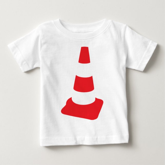 roadmarker Verkehrs-Kegelstraßenarbeiten Baby T-shirt (Vorderseite)