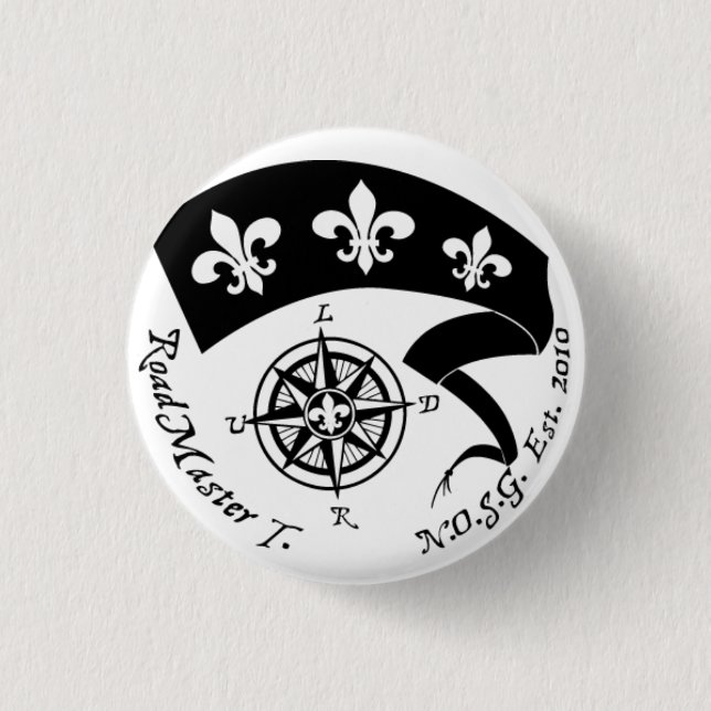 RoadMaster T. Unterzeichnungsknopf Button (Vorderseite)