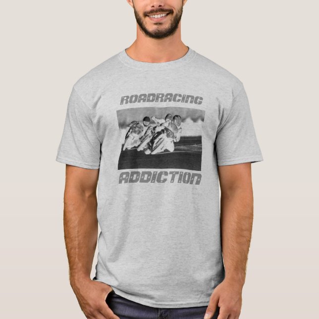 Roadracing, ROADRACING, SUCHT T-Shirt (Vorderseite)