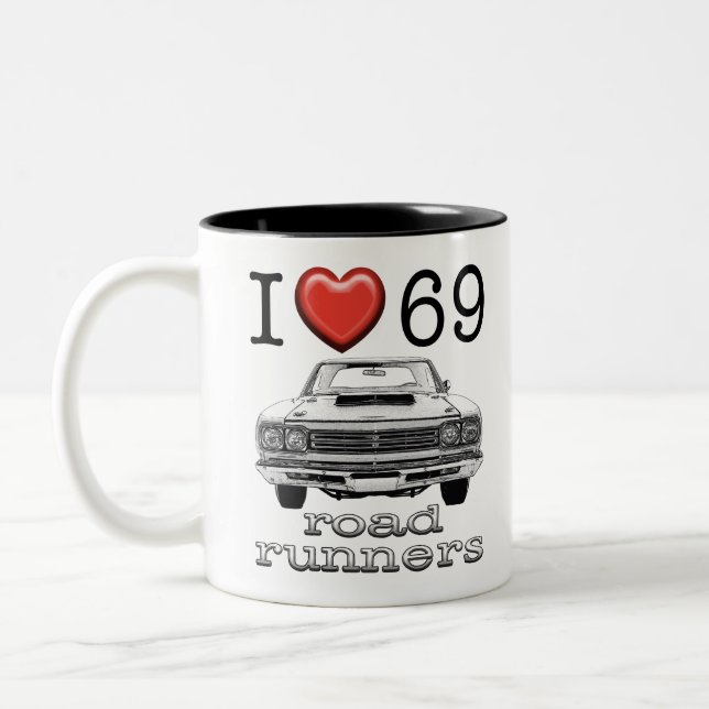 Roadrunner 1969 zweifarbige tasse (Links)