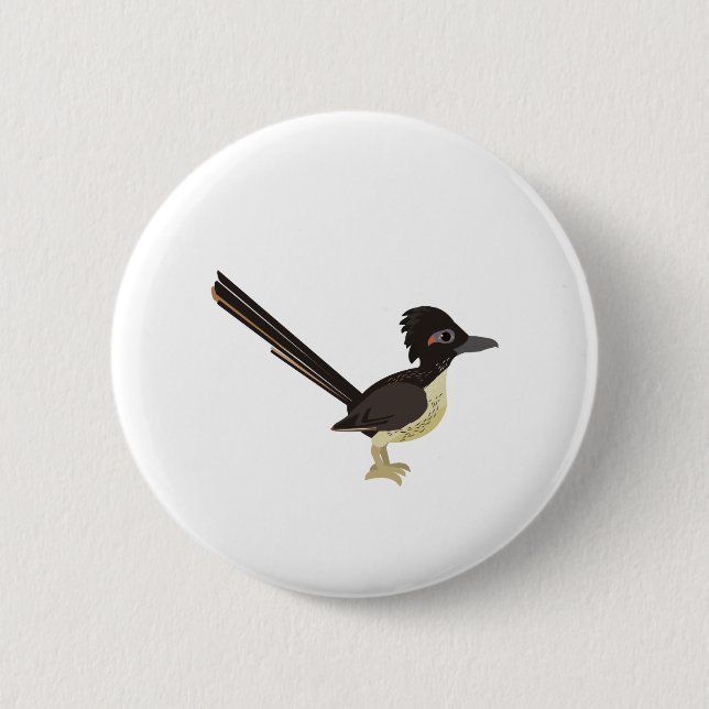 Roadrunner Button (Vorderseite)