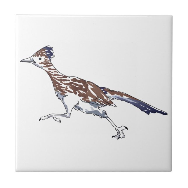 Roadrunner Fliese (Vorderseite)