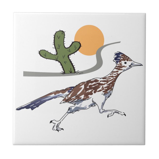 Roadrunner Fliese (Vorderseite)