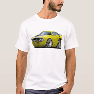 Roadrunner-Gelb-Schwarzes Auto 1971-72 T-Shirt