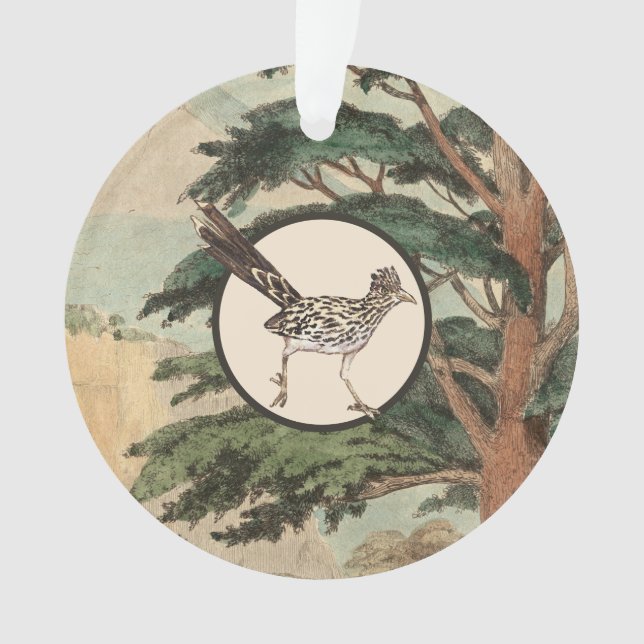 Roadrunner in der natürlicher ornament (Vorderseite)
