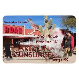 Roadrunner Saloon Bracket A 2. Platz Magnet