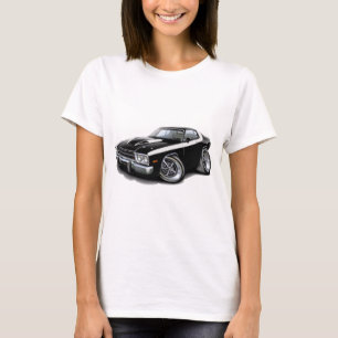 Roadrunner-Schwarz-weißes Auto 1973-74 T-Shirt