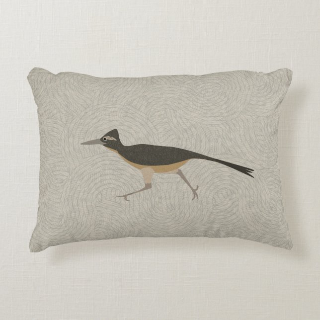 Roadrunner Throw Kissen (Vorderseite)