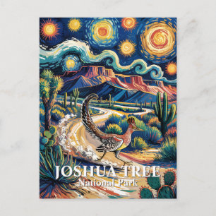 Roadrunner von Joshua Tree Van Gogh Nacht individu Postkarte