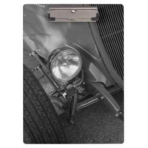 Roadster Grayscale der 30er Jahre Klemmbrett