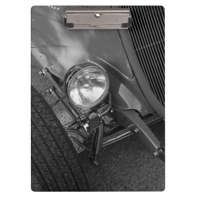 Roadster Grayscale der 30er Jahre Klemmbrett (Vorderseite)