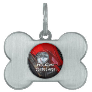 Roadster Pet ID Tag der 1930er Jahre Tiermarke