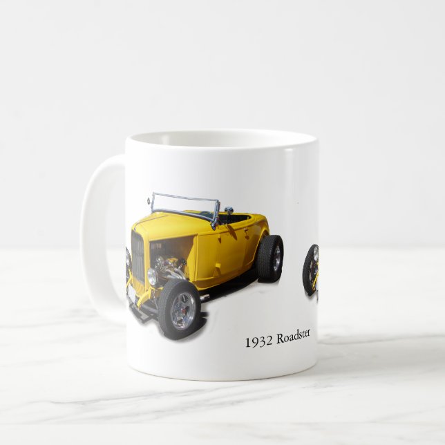 Roadster-Tasse 1932 Kaffeetasse (Vorderseite Links)
