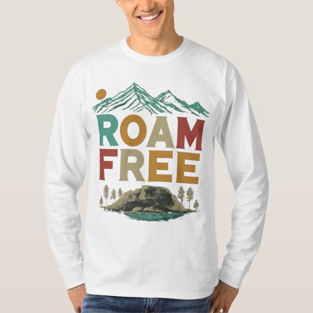 Roamfrei T-Shirt (Vorderseite)