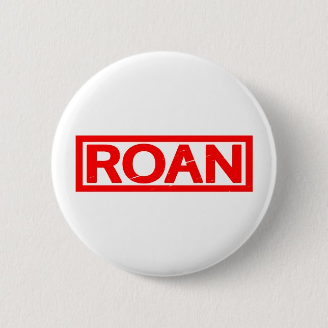 Roan Briefmarke Button (Vorderseite)