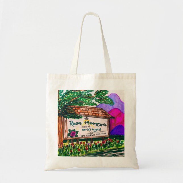 Roan Mountain Liebe Tote Bag Tragetasche (Vorne)