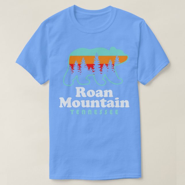 Roan Mountain Tennessee Roan Mountain Staat Park T-Shirt (Design vorne)