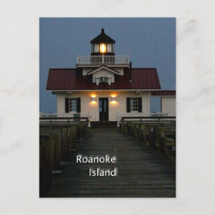 Roanoke Island Postkarte