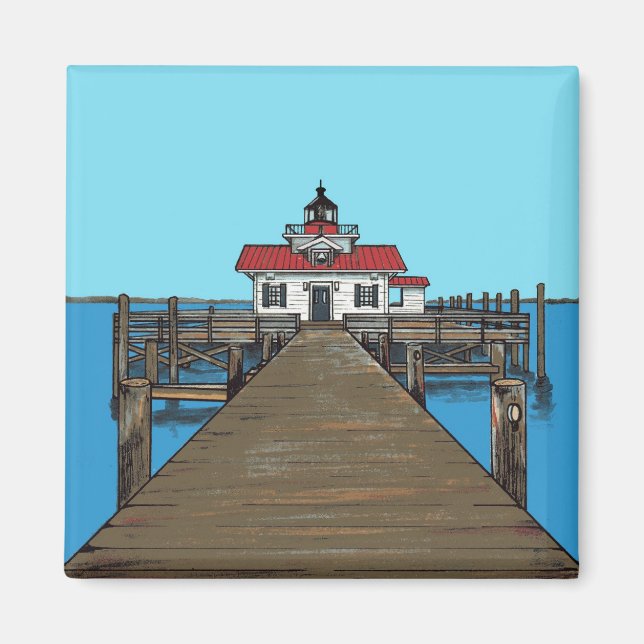 Roanoke Marshes Lighthouse - Magnet (Vorne)