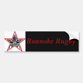 Roanoke-Rugby Autoaufkleber