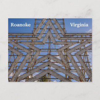 Roanoke Star Postkarte