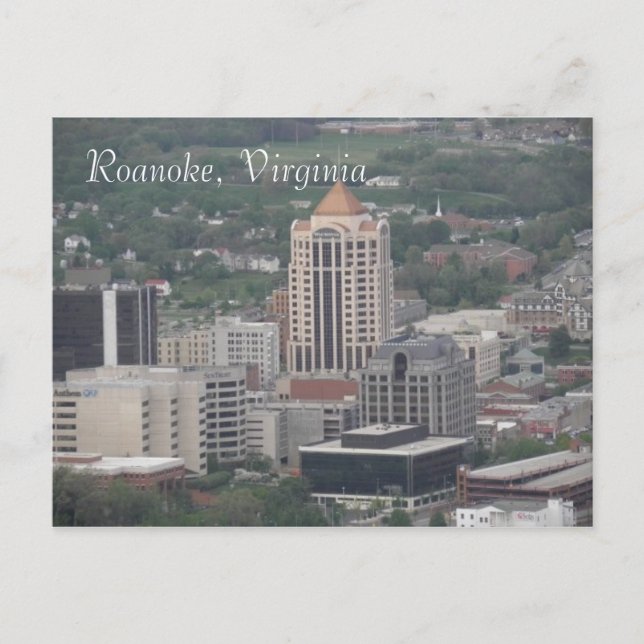 Roanoke, Virginia Postcard Postkarte (Vorderseite)