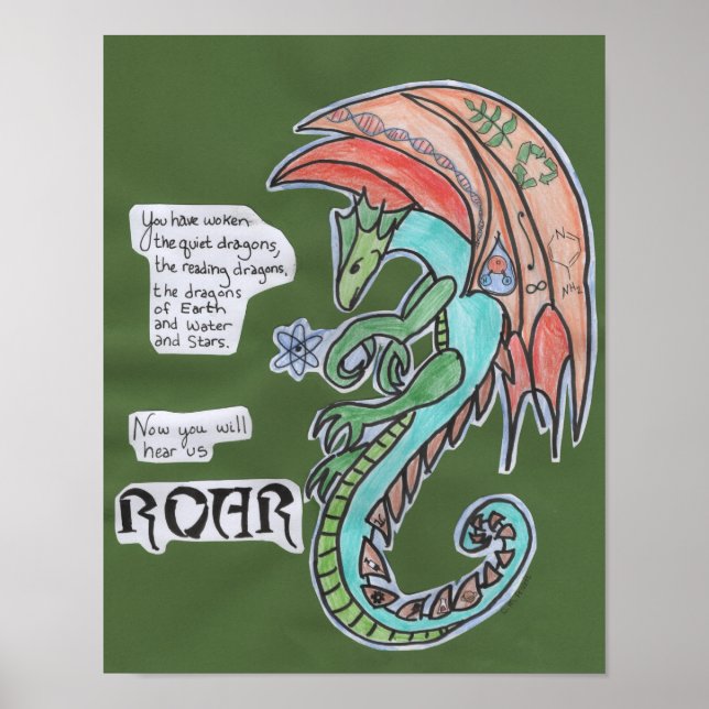 Roar 11x14 poster (Vorne)