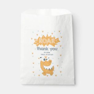 ROAR Dinosaur Birthday Vielen Dank Geschenktütchen