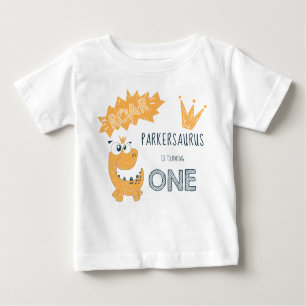ROAR Dinosaur Erster Geburtstag Baby T-shirt