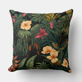 Roar & Exploration Rainforest Botanisch Kissen