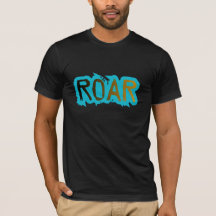 ROAR Herren T-Shirt mit kurzen Ärmeln