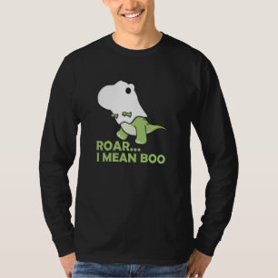 Roar I Gemein Boo Niedlich Kawaii Halloween T-Rex  T-Shirt