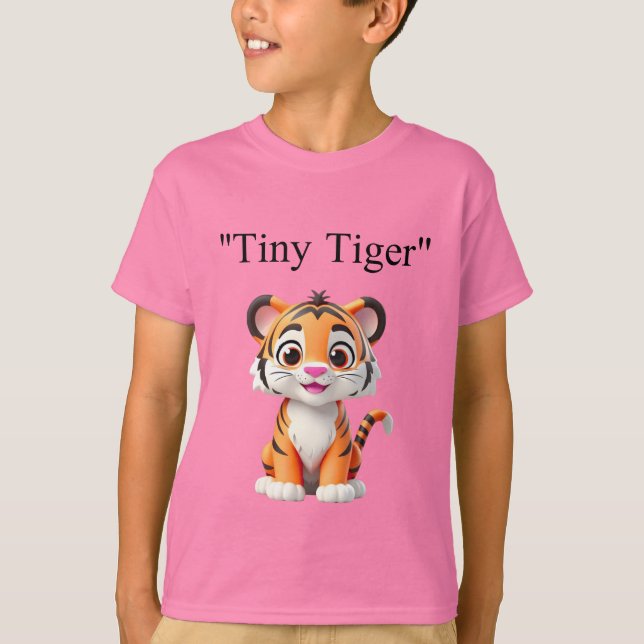 Roar Like a Brave Tiger – Motivational T-Shirt for (Vorderseite)