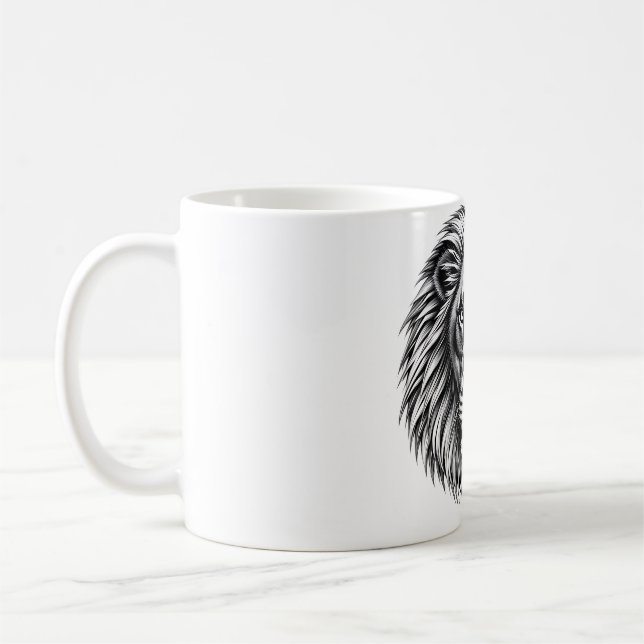 Roar mit Pride Lion T - Shirt Kaffeetasse (Links)