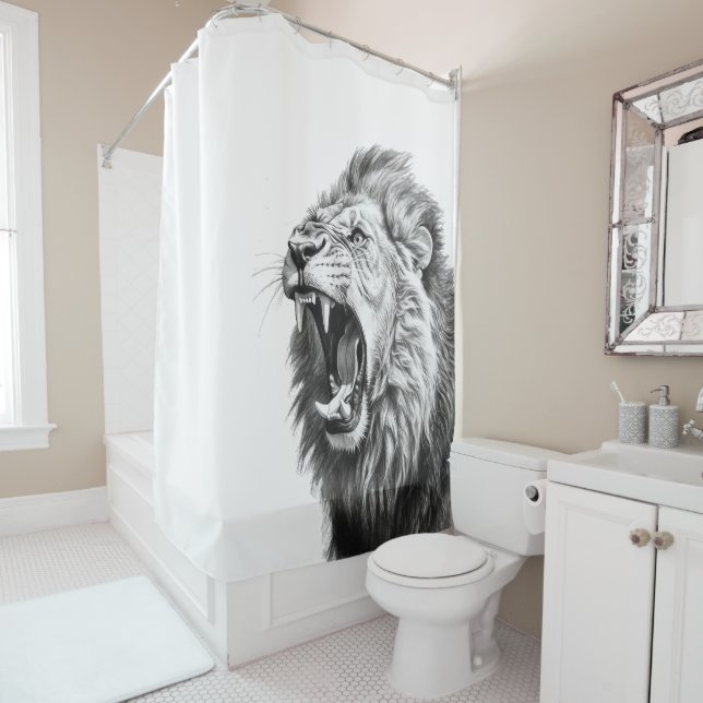 Roar of the Lion  Duschvorhang (Beispiel)