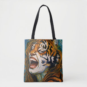 Roar of the Wild Heart - farbenfrohe Tigress