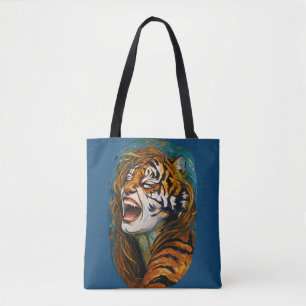 Roar of the Wild Heart - farbenfrohe Tigress