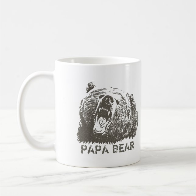 Roar Papa Bear Tasse (Links)