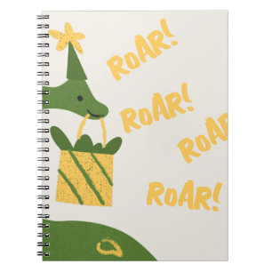 Roar Party Tiere Geburtstag Notizblock