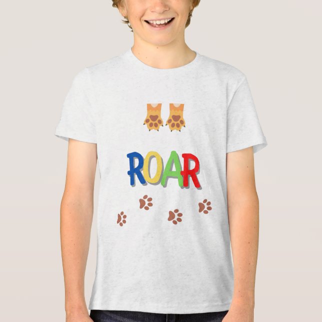Roar Tri-Blend Shirt (Vorderseite)