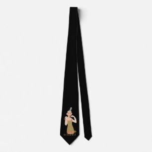 Roaring 20's Flapper Gold Glitzer Dollface Krawatte